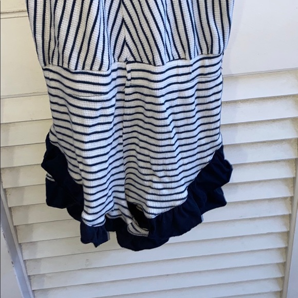 blue and white romper - Picture 2 of 4